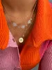 Yellow Enamel Dainty Layering Chain sold by Meira T