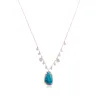 Rose Gold Opal and Diamond Charms Necklace sold by Meira T
