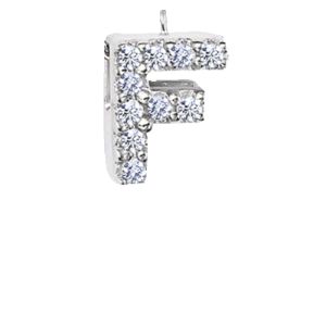 Small Initial Diamond F sold by Meira T