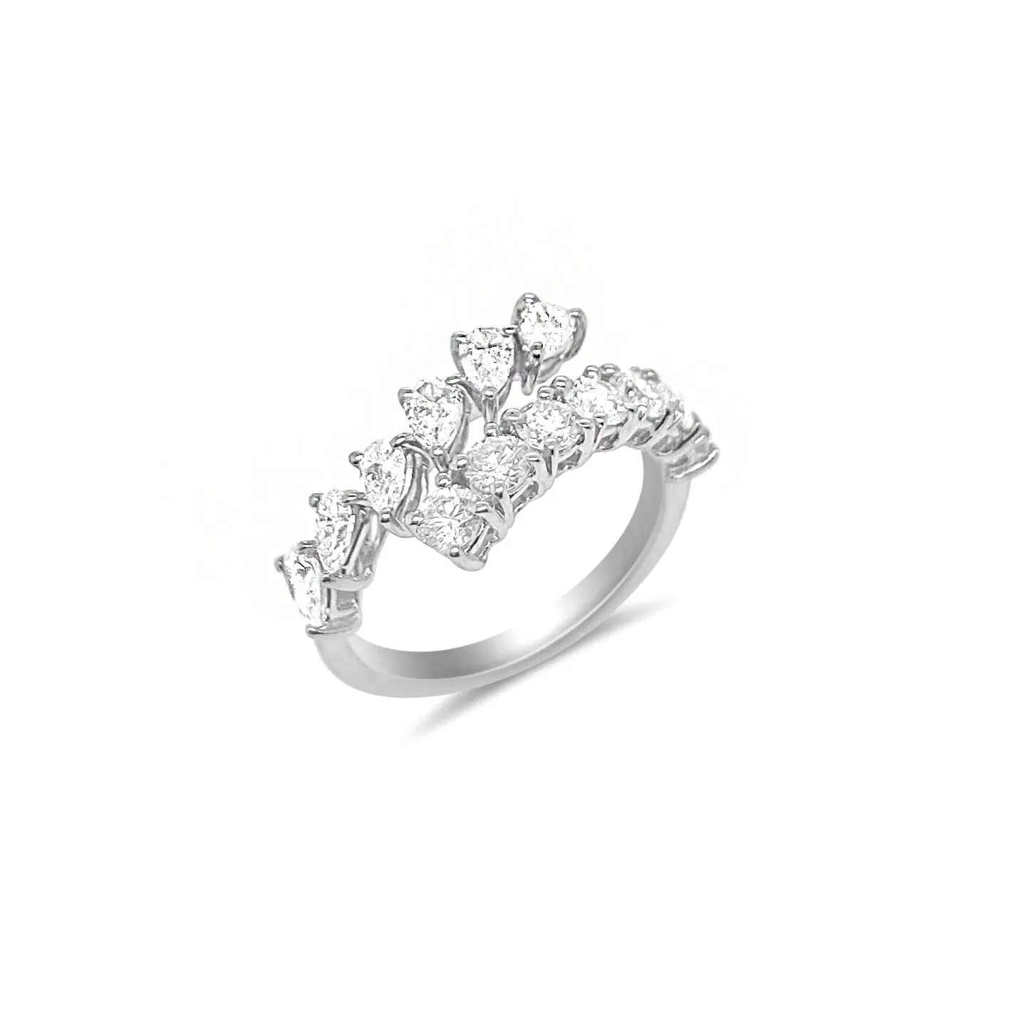 Twist Diamond Ring | 1.26ct LAB Diamond sold by Meira T product image thumbnail 3