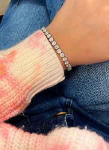 3 Carat Statement Tennis Bracelet ONE OF A KIND sold by Meira T