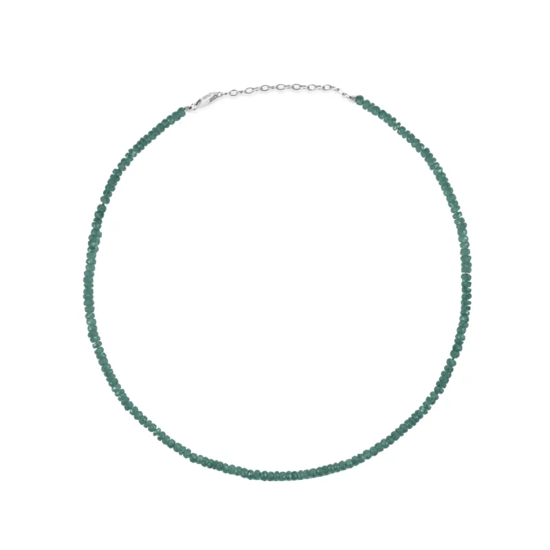 Emerald Bead Layering Necklace sold by Meira T