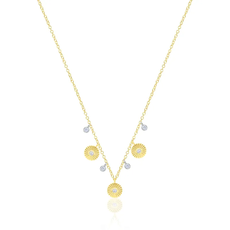 Disk Charm Necklace sold by Meira T