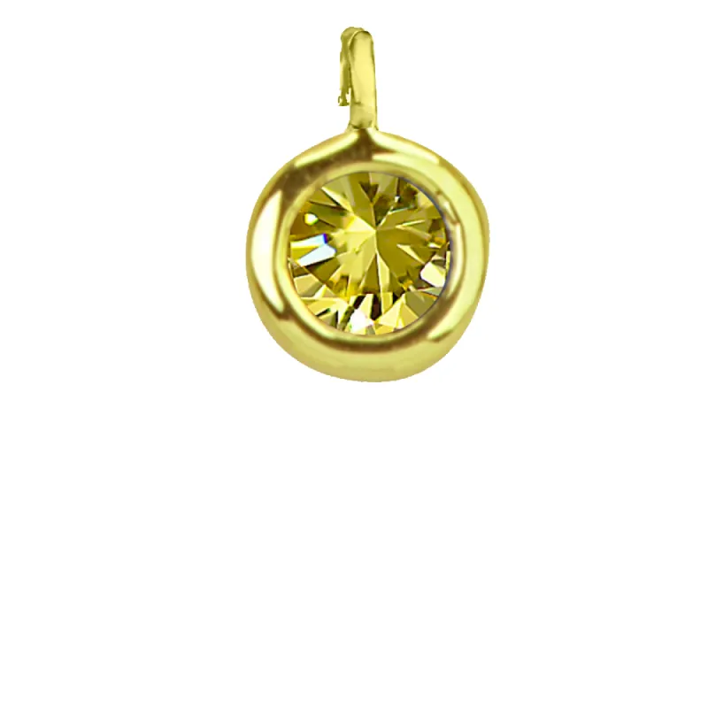 Yellow Gold Topaz Bezel sold by Meira T
