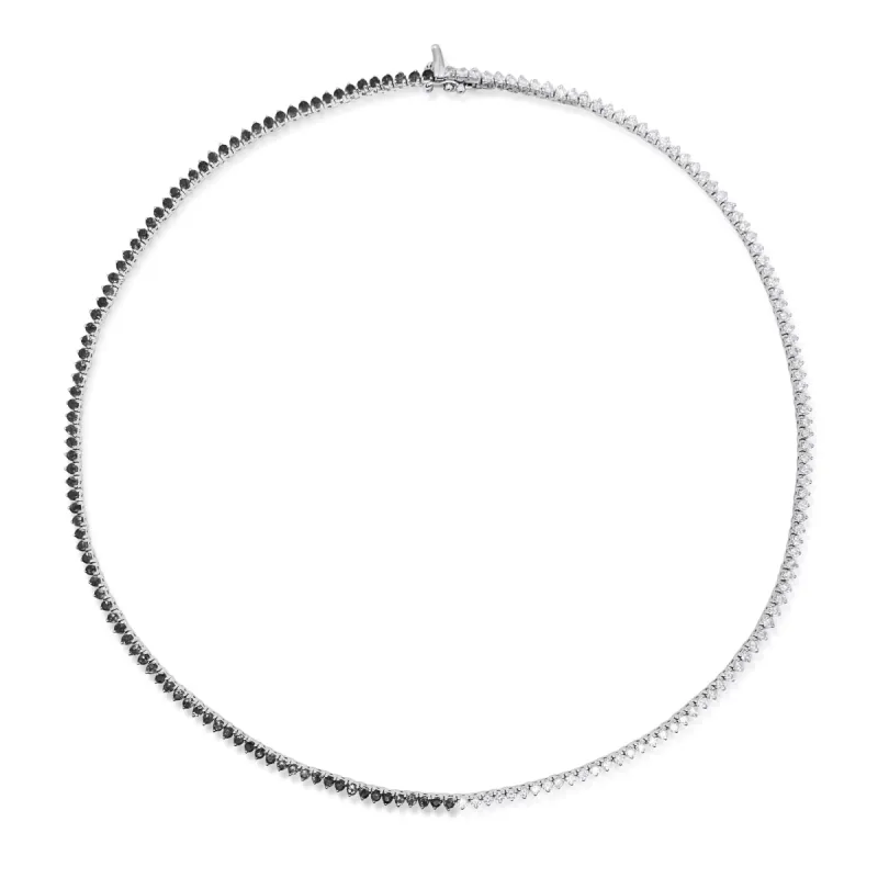 White Gold Black Diamond Necklace *ONLINE EXCLUSIVE* sold by Meira T