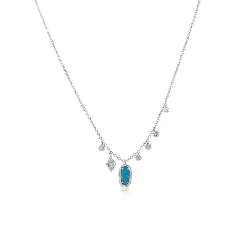 Dainty Opal Signature Necklace sold by Meira T
