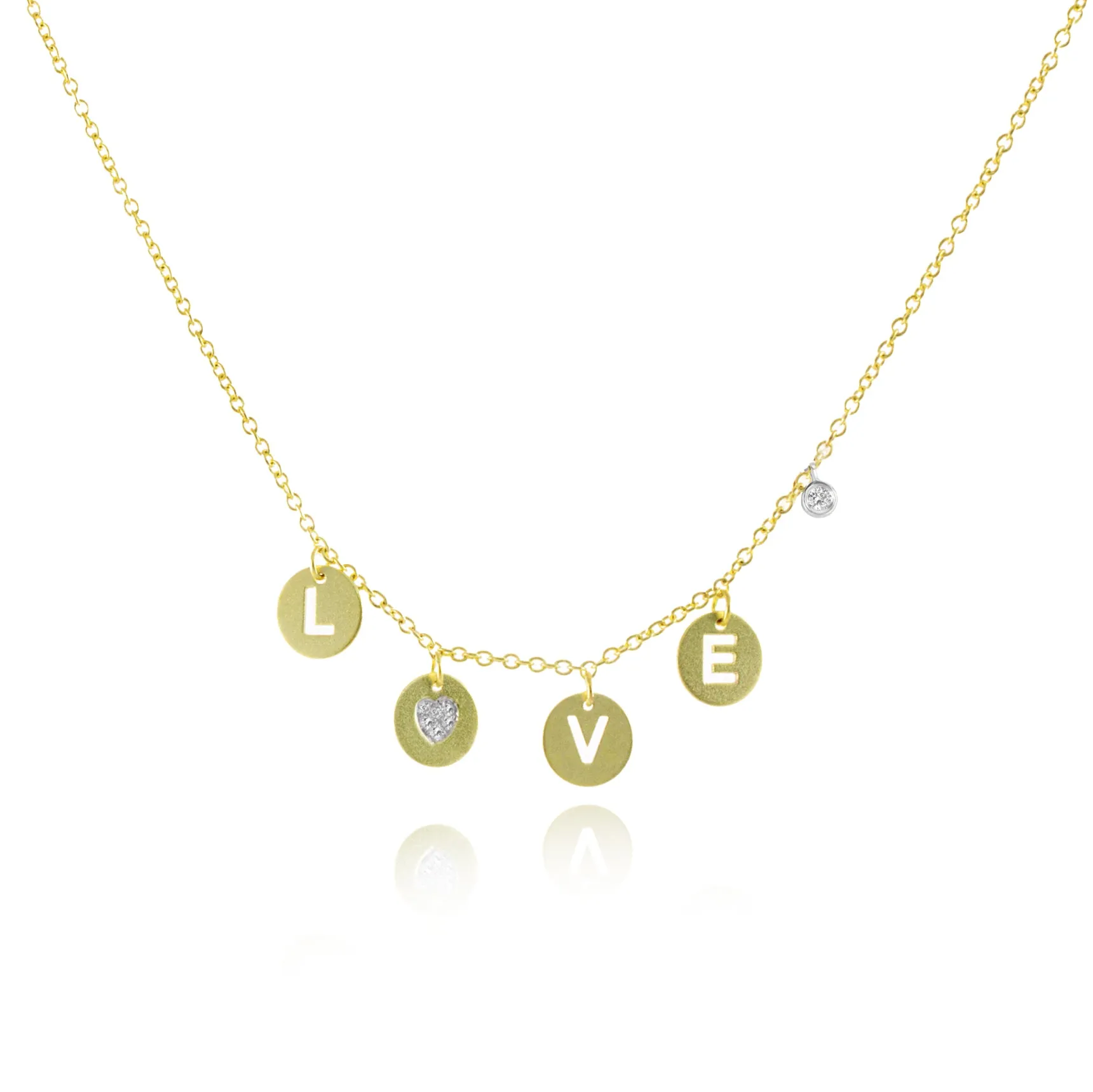 Love Disk Necklace sold by Meira T