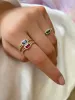 May Yellow Gold And Emerald Birthstone Ring sold by Meira T