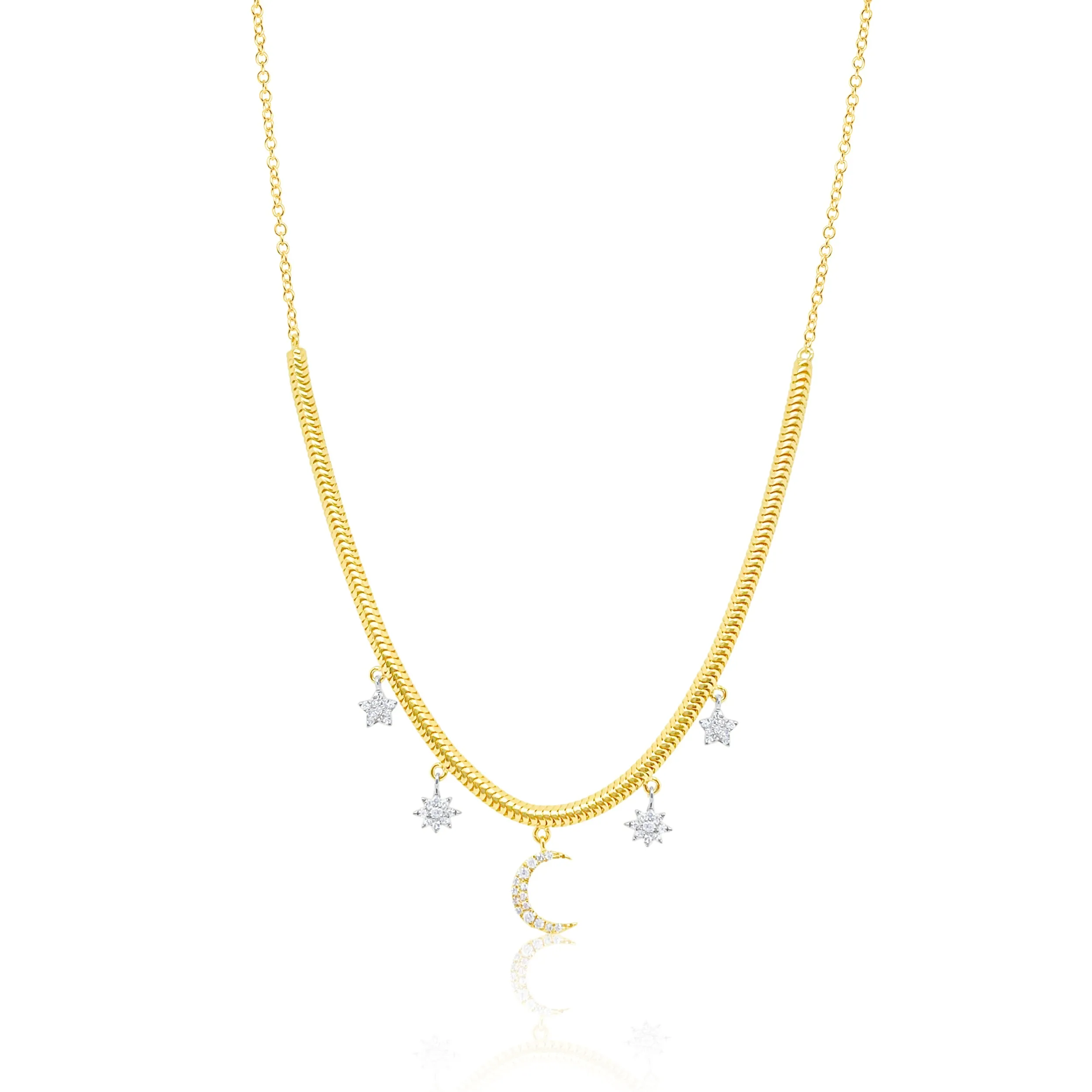 Celestial Snake Chain Necklace sold by Meira T