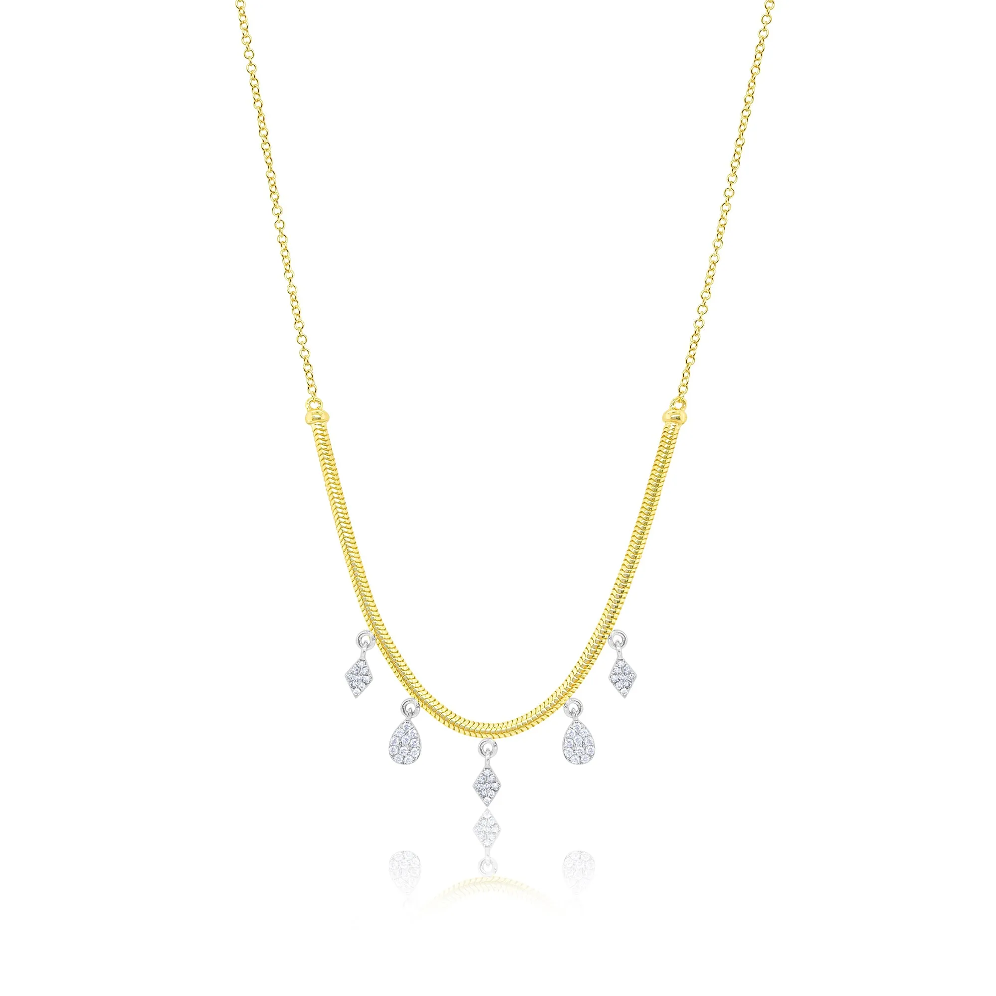 Charm Snake Chain Necklace sold by Meira T