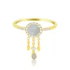 Amazonite Dreamcatcher Ring sold by Meira T