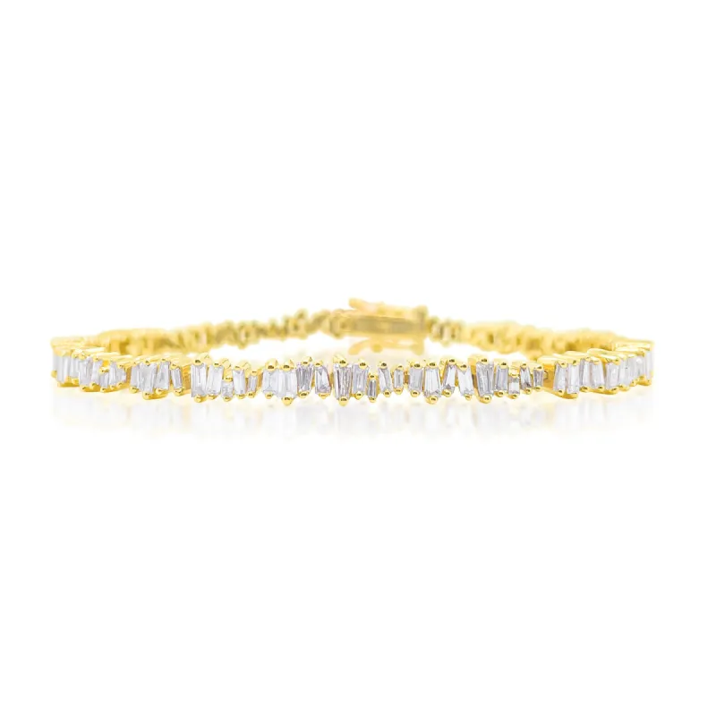 Yellow Gold and Diamond Bracelet *ONLINE EXCLUSIVE* sold by Meira T