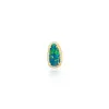 Opal Yellow Gold Studs - SINGLE (Half Pair) sold by Meira T