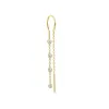 Diamond Chain Earring - SINGLE (Half Pair) sold by Meira T