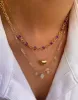 Yellow Gold Plated Heart Necklace sold by Meira T