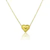 Yellow Gold Plated Heart Necklace sold by Meira T