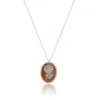 Rose Gold Cameo Shell Necklace sold by Meira T