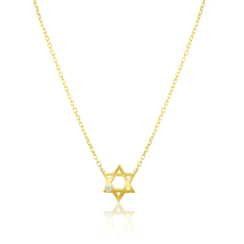 Yellow Gold Star of David (Online Exclusive) sold by Meira T