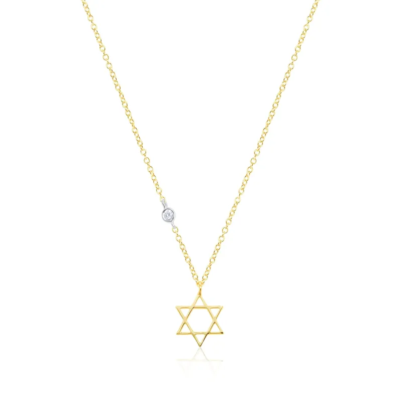 Yellow Gold Star of David (ONline Exclusive) sold by Meira T