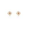 Pearl and Pink Sapphire Studs sold by Meira T