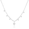 White Gold Diamond Layering Necklace sold by Meira T