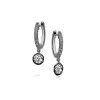 Colett Lab Grown 2 carat Huggie Earrings sold by Meira T