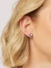 Colett Lab Grown 2 carat Studs Yellow Girl sold by Meira T