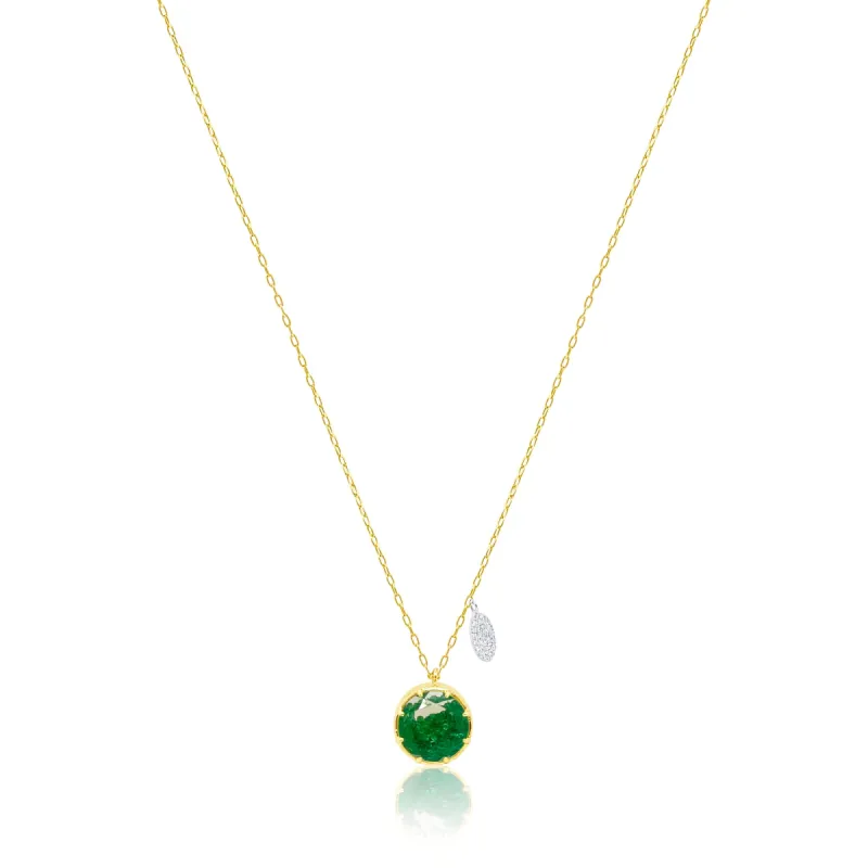 Yellow Gold Emerald Mini Shaker sold by Meira T