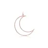 Chunky Rose Gold Moon Charm sold by Meira T
