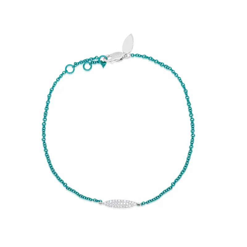 Mermaid Green Diamond Bracelet sold by Meira T