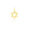 Small Yellow Gold Star Of David Pendant *ONLINE EXCLUSIVE* sold by Meira T