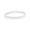 13 cts ct oval Lab Grown Diamond tennis bracelet sold by Meira T