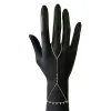 Bezel Diamond Fringe Handchain sold by Meira T
