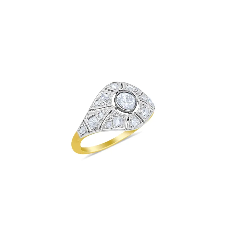 Antique Diamond Ring-Size 6.5 sold by Meira T