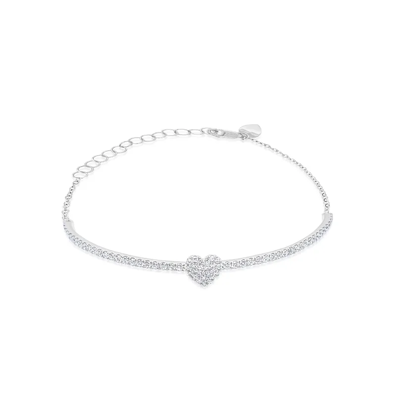 Heart Half Bangle sold by Meira T