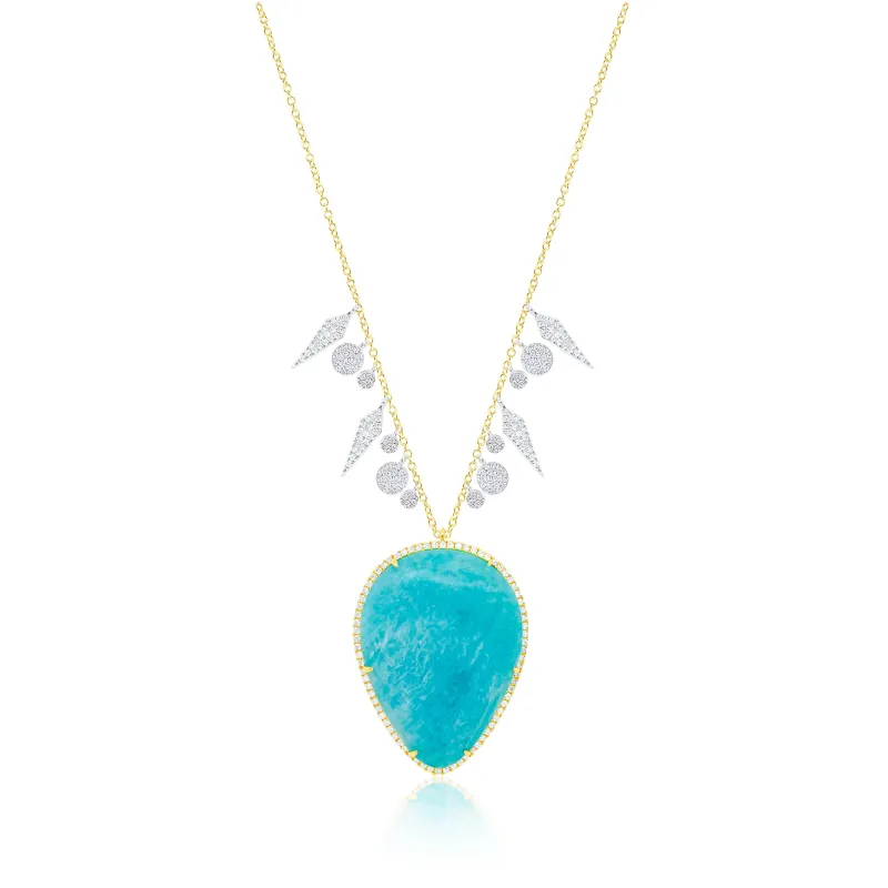 Amazonite One of a Kind Necklace sold by Meira T