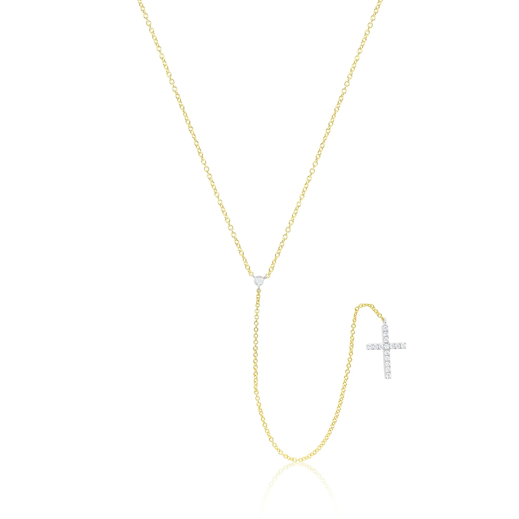 Diamond Cross Lariat sold by Meira T