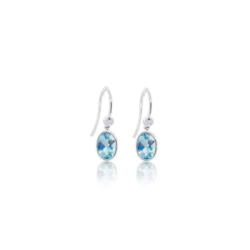 Blue Topaz Fish Hook sold by Meira T