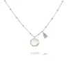White Topaz Diamond Necklace sold by Meira T