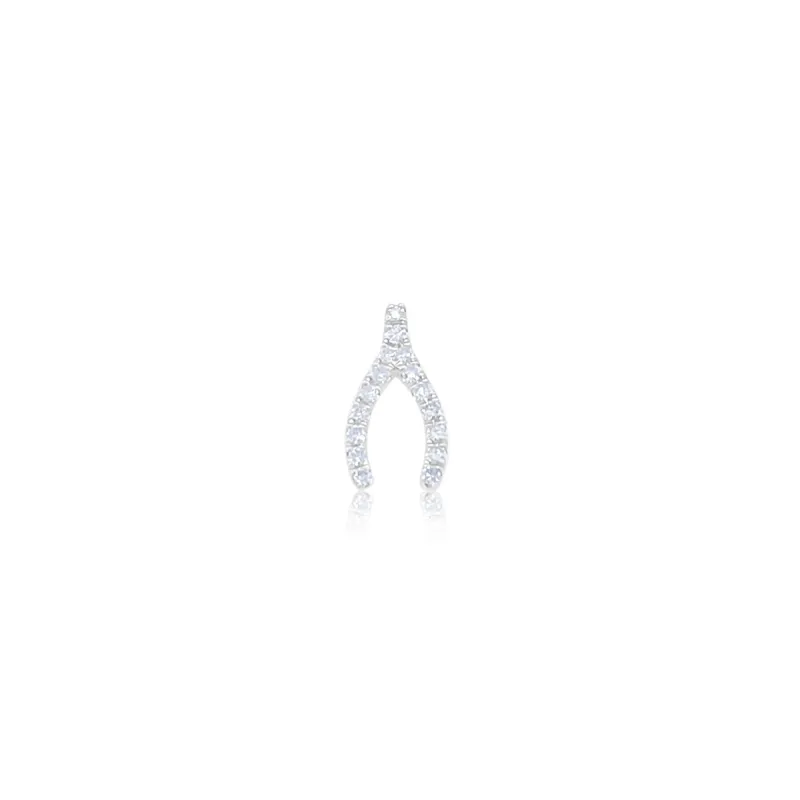 Mini Wishbone Charm sold by Meira T