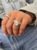 White Gold Oval Diamond Engagment Ring sold by Meira T