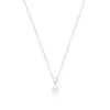 White Gold Pear and Solitare Pendant Lab Grown Diamond sold by Meira T