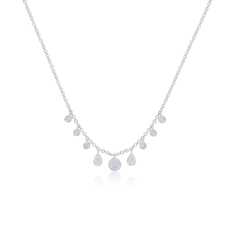 Diamond Layering Necklace sold by Meira T