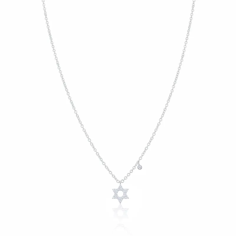 Dainty Star of David Necklace sold by Meira T