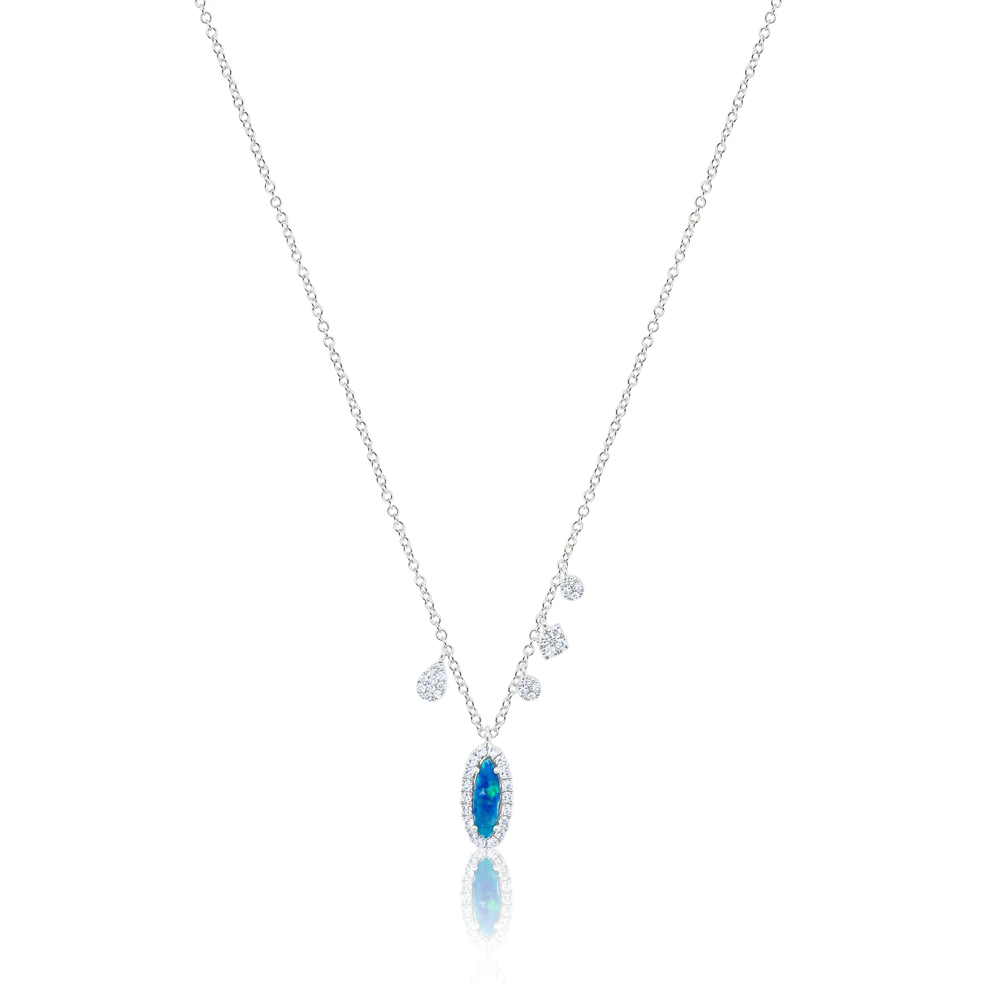 Oval Opal Necklace sold by Meira T