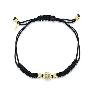Black Cord Bracelet sold by Meira T