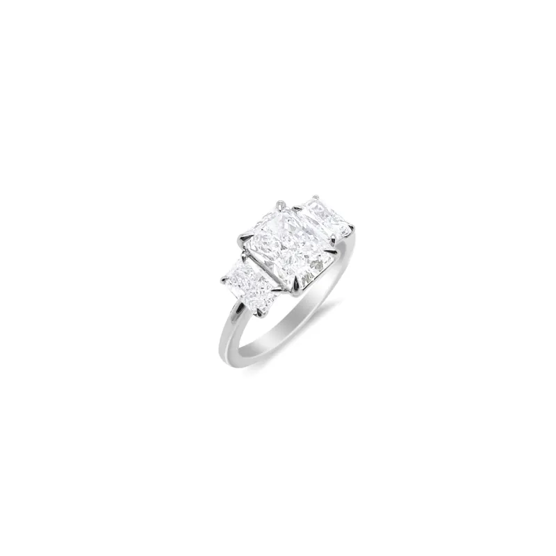 Lab Diamond Engagement Ring: Radiant sold by Meira T