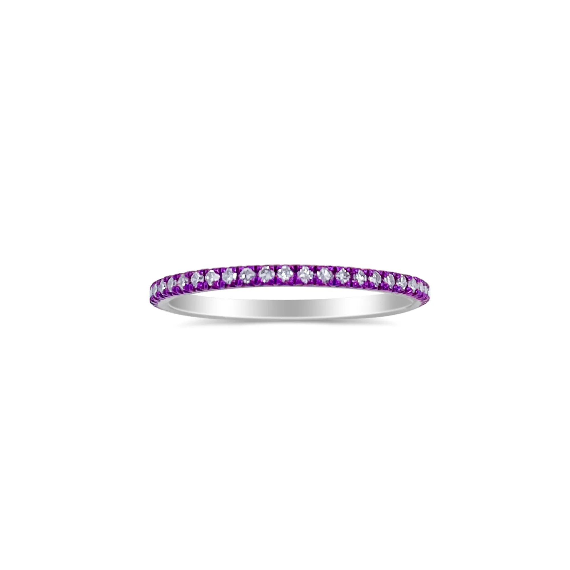 Diamond Purple Prism Ring sold by Meira T