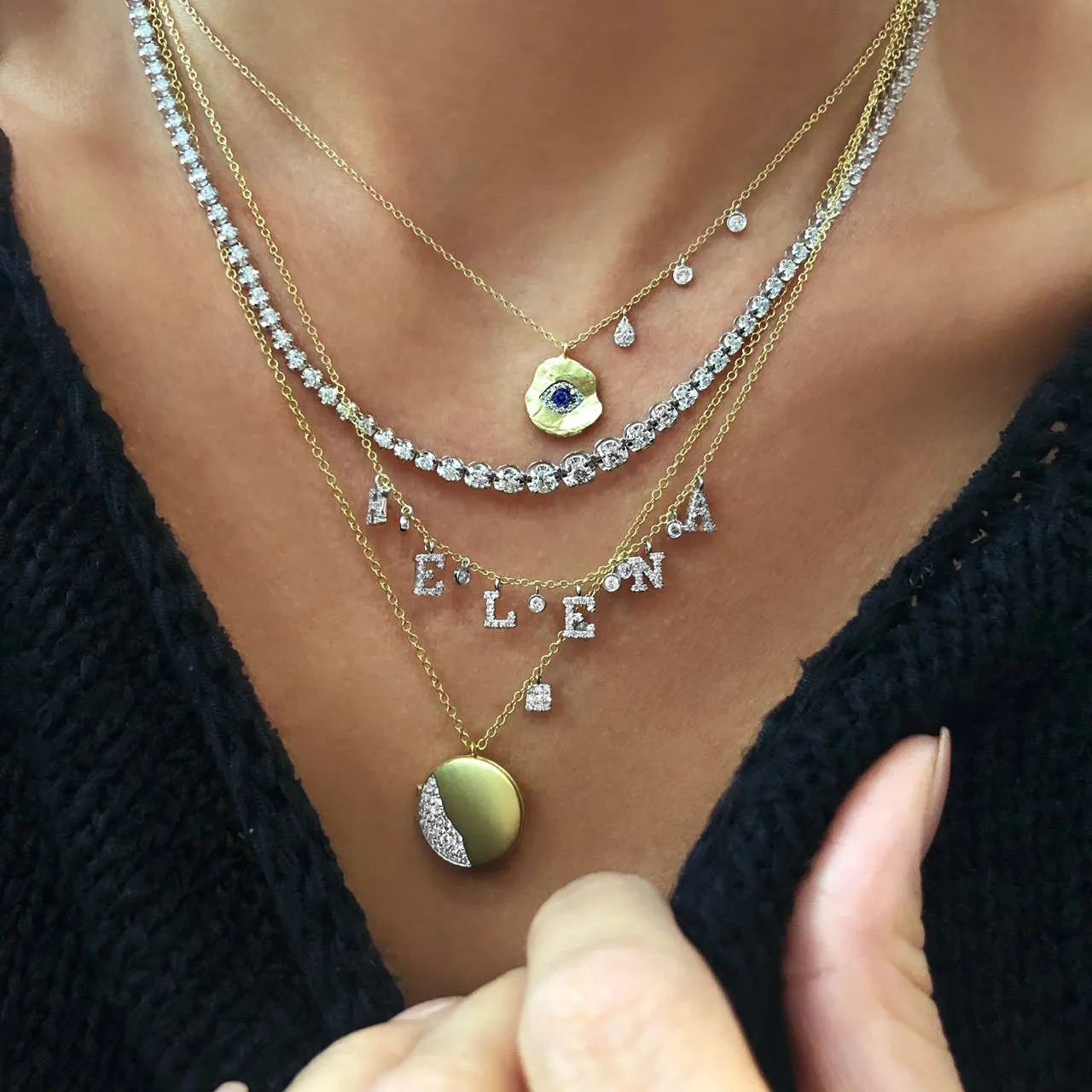 5 Carat Diamond Necklace LAB GROWN sold by Meira T product image thumbnail 2