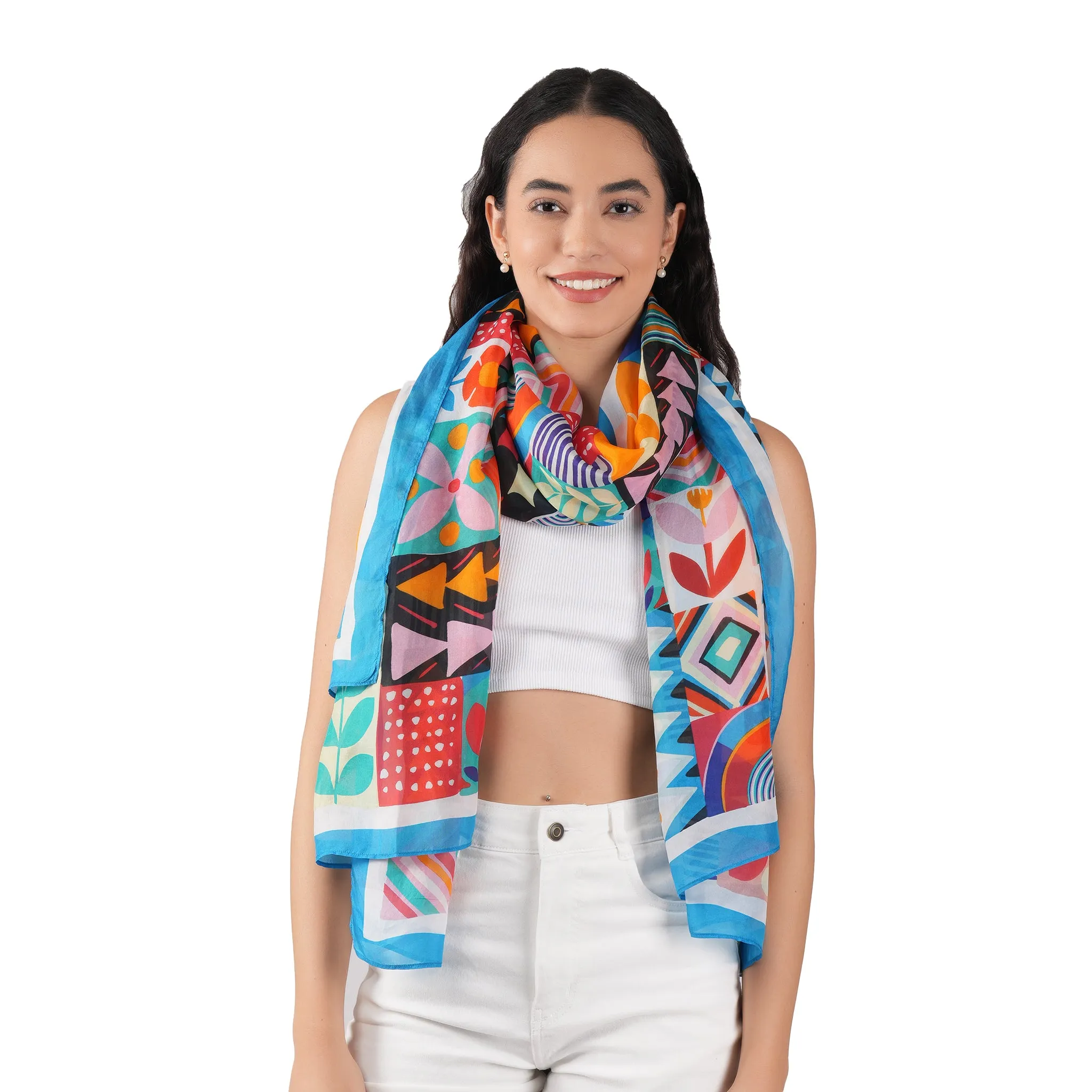 GeoChic Scarf sold by Meira T product image thumbnail 2